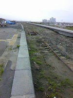 陸前高田の線路